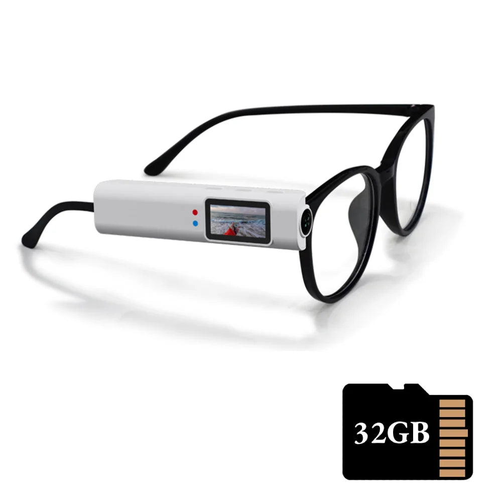 Smart Video Device for Glasses – Mini Κάμερα με 2.7K Βίντεο & WiFi