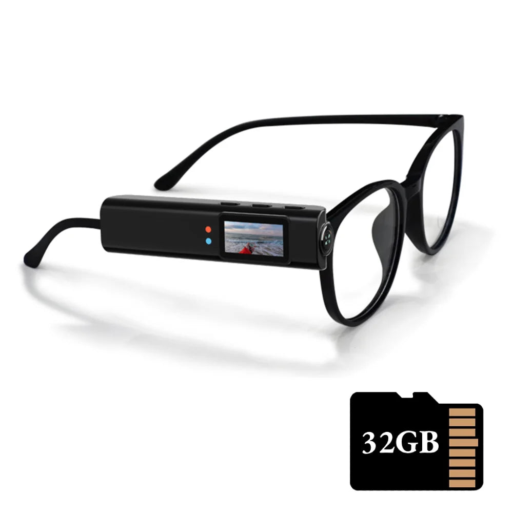 Smart Video Device for Glasses – Mini Κάμερα με 2.7K Βίντεο & WiFi